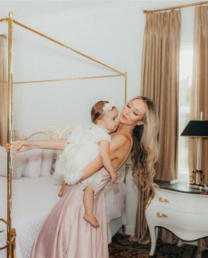 Mom and Baby Canopy Bed